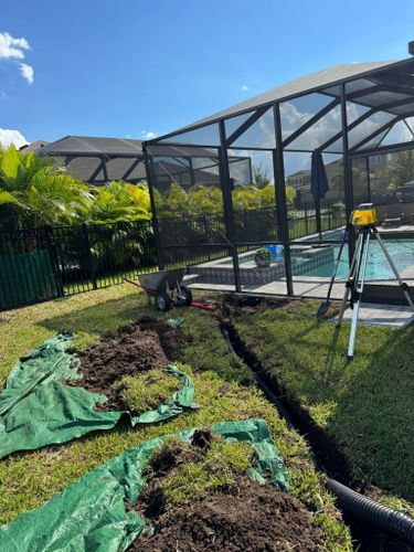 Land Grading for Shoreside Property Services in Apollo Beach, FL