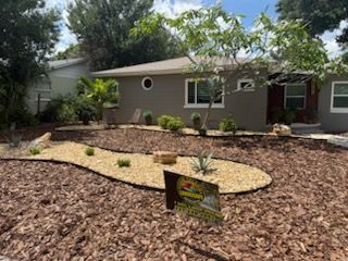 Planting for Team Tolson Landscape in Tampa Bay, FL