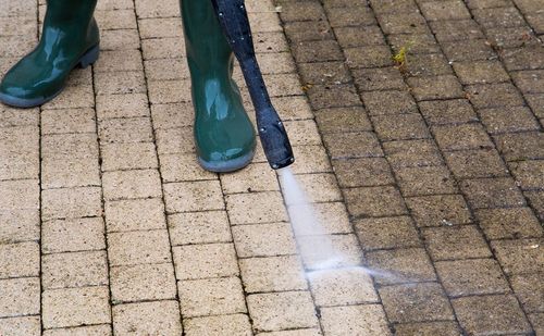 Driveway and Sidewalk Cleaning for Miguel Angel’s Pressure Cleaning in Key West, Florida