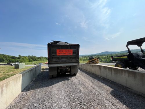 Material Hauling for Schrock’s Land Management in Northern Virginia, Shenandoah Valley, VA