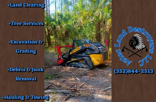 Excavation Services for Aztec Land Destroyers LLC in Ocala, FL