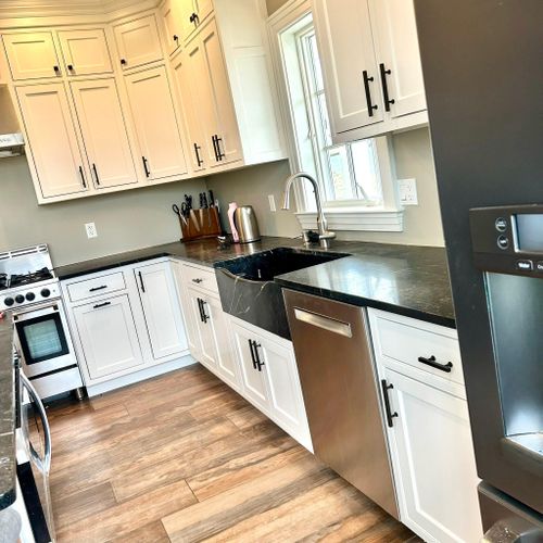 Kitchen and Cabinet Refinishing for MHC Painting in Bucks County,  PA