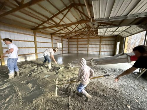 Basement, Block-Wall, Poured-Wall, & Other Foundations for Whitfield Concrete Construction in Solsberry, IN