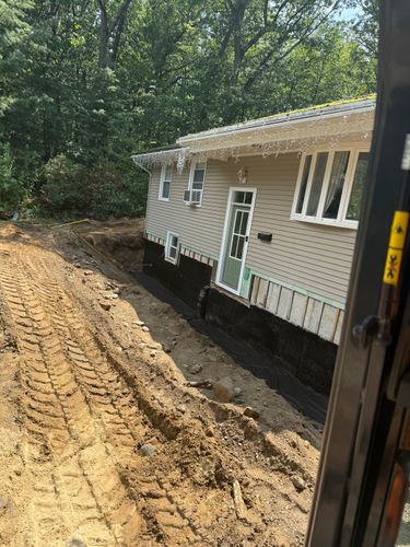 Water retention systems and drainage for Davis Services  in Bethany, CT