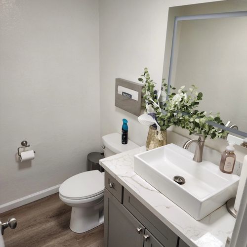 Bathroom Renovation for Shermer Construction, LLC in Ridgecrest, CA