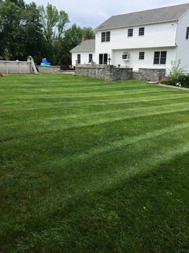 Lawn Aeration for Matty L's Lawn and Tree Care in Monroe, CT