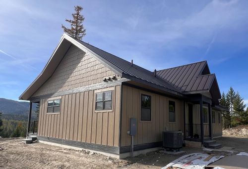 Custom Home Construction for Dennison Construction in Columbia Falls, MT
