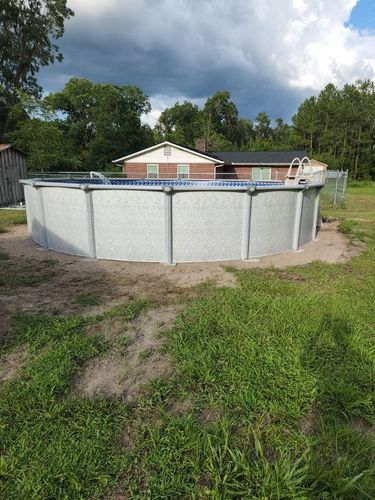 Above Ground Pool Installation for Down & Dirty Pool Service in Crawfordville, FL