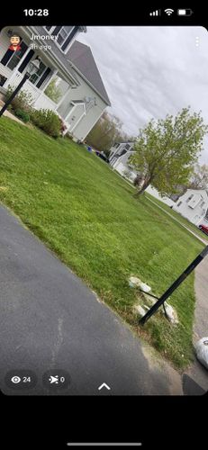 Mowing for G&M Property Service in Attleboro, MA