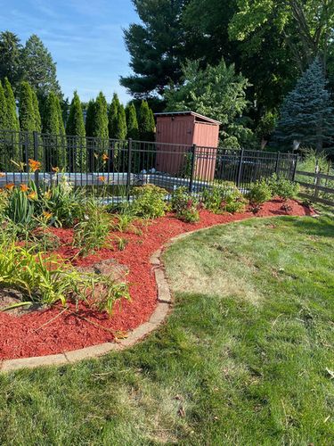 Mulching for J & T Landscaping Services in Mechanicsburg, PA