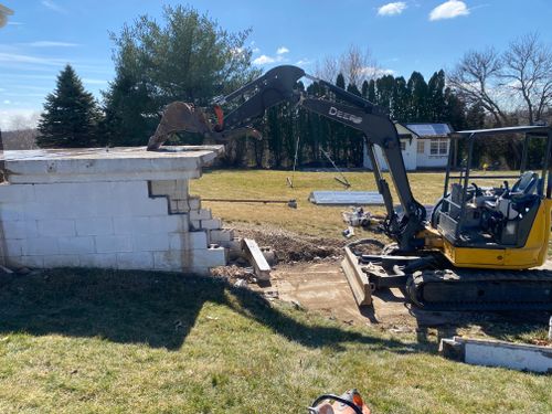 Driveway Install for TDC Excavating in Dubuque, IA