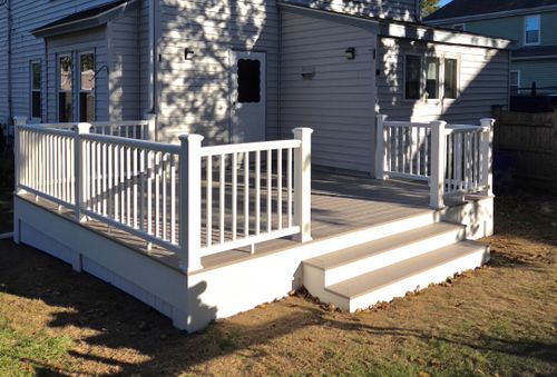 Deck Construction for Tuplin and Sons  in Braintree, MA