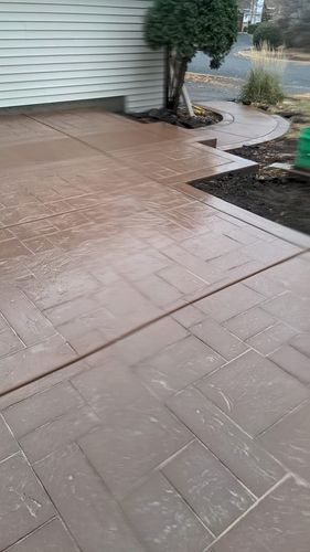 Patio Installation for Six Diamonds Concrete in Mounds View, MN