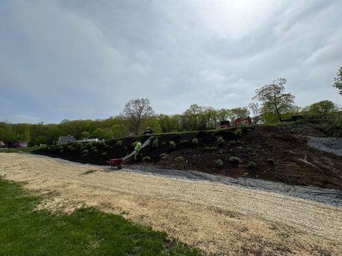 Excavation for CS Property Maintenance in Middlebury, CT