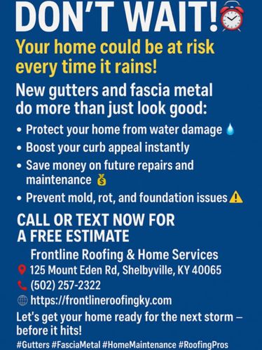 Other Services for Frontline Roofing & Home Services in Shelbyville, KY
