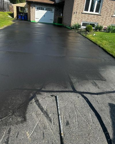 Christmas light installation for Signature Property Care Inc. in Greater Sudbury, ON