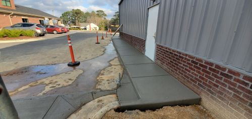 New Concrete for Herrera's Concrete & Pressure Washing Services in Fayetteville, NC