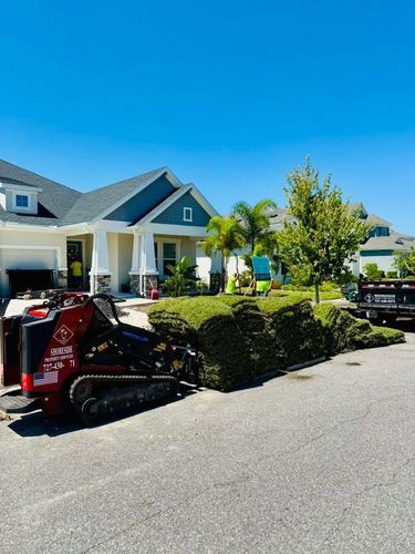 Excavation for Shoreside Property Services in Apollo Beach, FL