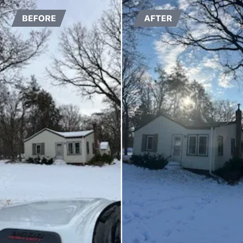 Ice Dam and Roof Top Snow Removal for Allstate Tree Service and Crane in Spring Lake Park, MN