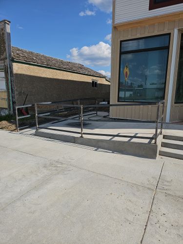 Concrete work for Blue Mountain Construction in Roundup, MT