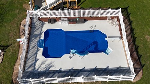 New Pool Construction for Mattox Residential Services in Augusta County, VA