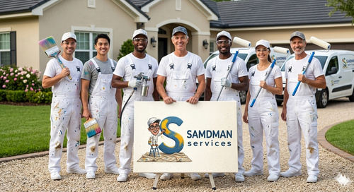 Painting for Sandman Services in Buffalo, NY