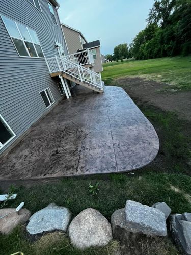 Decorative Concrete for Outdoor Dynamics LLC in Sherburne County, MN