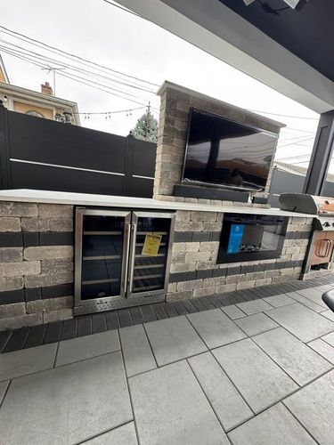 Patio Design & Construction for Alvarez Pavingstone INC. in Lyons, IL