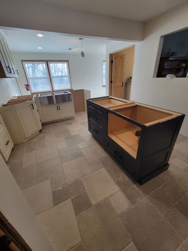 Ceramic Tile Installation for DLN Home Remodeling in Peru, IL