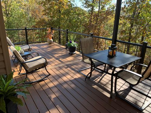 Cable Railings for Ozark Deck Company in  Rogers, Arkansas