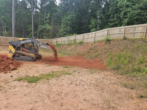 Site Preparation for Jason Scott Grading & Clearing in Williamson, GA