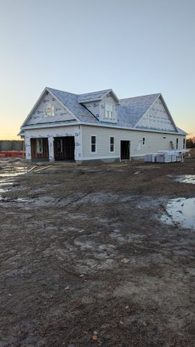 Custom Home Design for Batchelor Construction in Wallace, NC