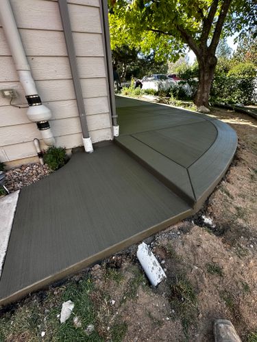 Sidewalk Installation for B&M Concrete LLC in Longmont, CO