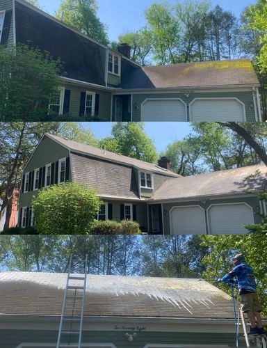 Roof Cleaning for Calvert Clean Up, Pressure Washing & Hauling LLC in Pasadena, MD