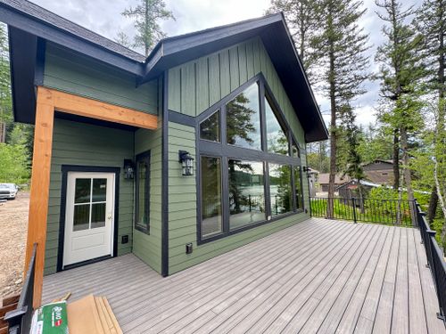 Deck & Patio Installation for Holden Custom Homes in Kalispell, MT