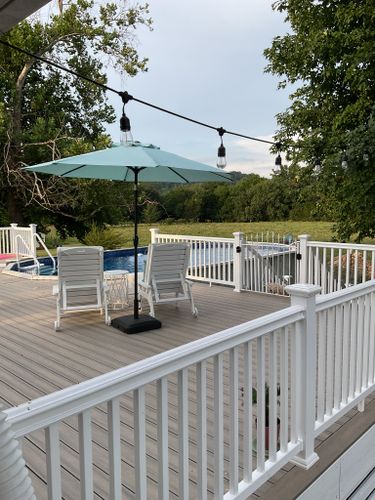 Deck & Patio Installation for Mo’ Joe Construction in Goshen, AR