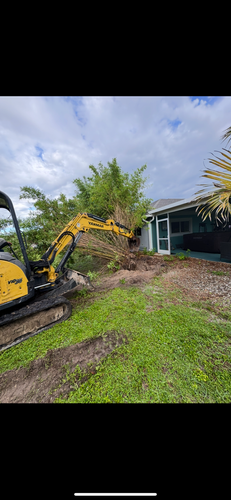 Land clearing for BH Lawn and Landscape in Fort Myers, FL