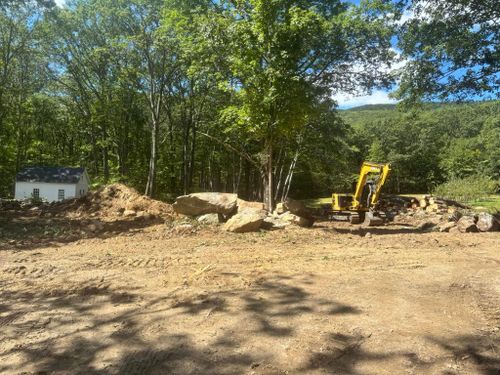Land Grading for JKT Contracting in Keene, NH