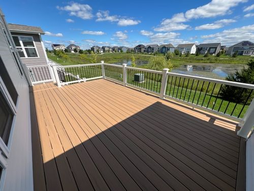 New Deck Build for WoodCor Carpentry in Buffalo Grove, IL