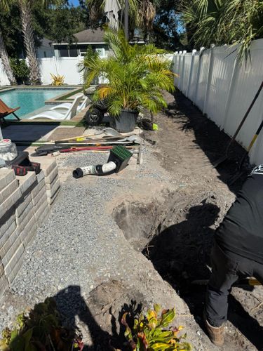 Land Grading for Shoreside Property Services in Apollo Beach, FL