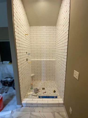 Custom Showers for Justin's Tile LLC in Grand Junction, CO