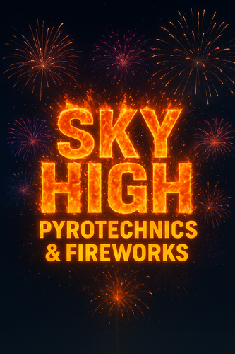  for Sky High Pyrotechnics & Fireworks Serving South Carolina, Georgia and Delaware. Wedding fireworks display company, Fourth of July fireworks display, gender reveal fireworks display, near me, Myrtle Beach Charleston Horry County Georgetown County. in Horry County, SC