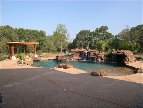 Residential Work for Out Back Pool and Spa Creations in The Woodlands, TX