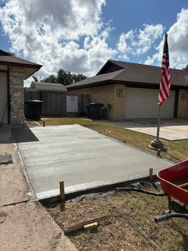Concrete for Superior Painting and Metal Solutions in Edinburg, TX