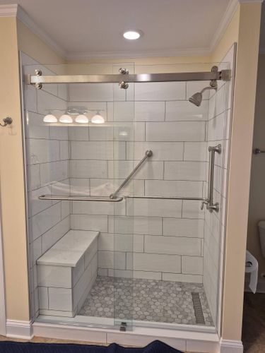 Frameless Glass Showers for Pane -N- The Glass in Rock Hill, SC