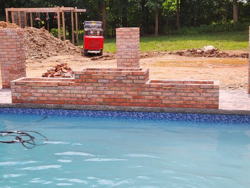 Brickwork for Davis Masonry in New Castle, PA