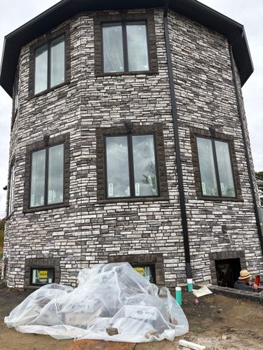 Stone and Block Veneers for RS Masonry LLC in Akron, Ohio