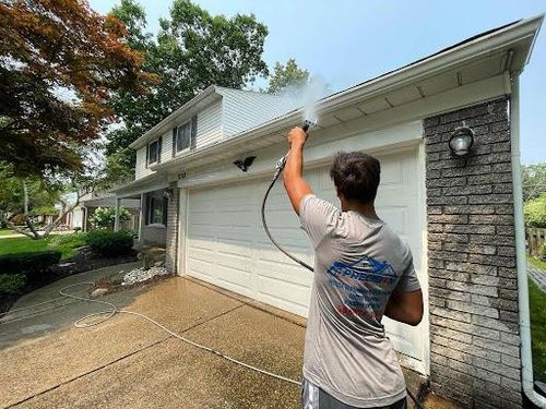 Roof Washing for ProTech Pressure Wash LLC in Clinton Township, MI