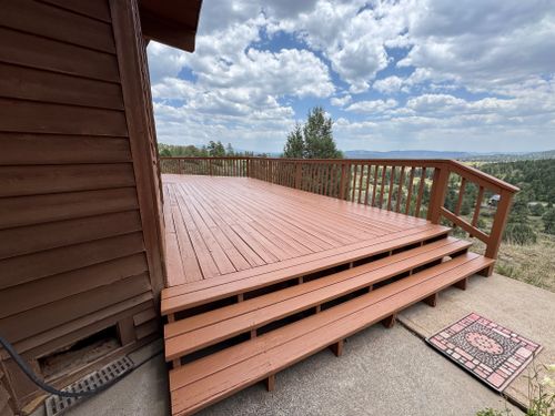 Log Cabin Restoration for Mountain Home Paint & Stain in Pagosa Springs, CO