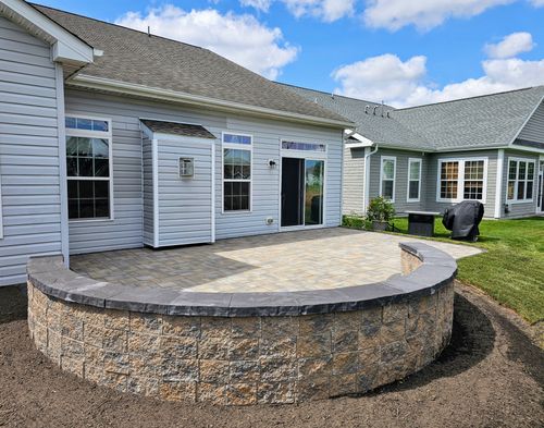 Seating Walls for SoDel Stone Works & Construction LLC in Sussex County, DE